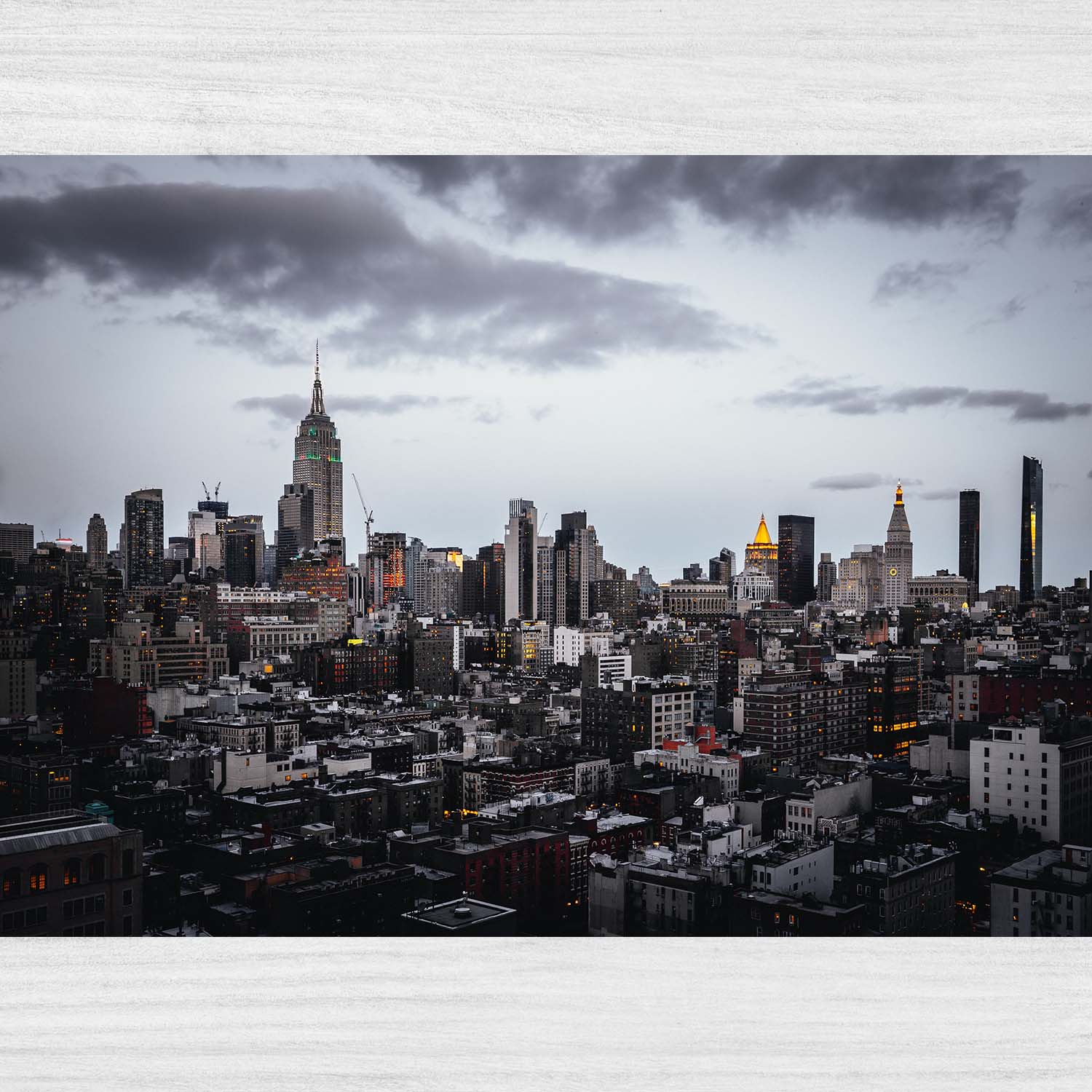 Netradičná fotografia panorama New York prev
